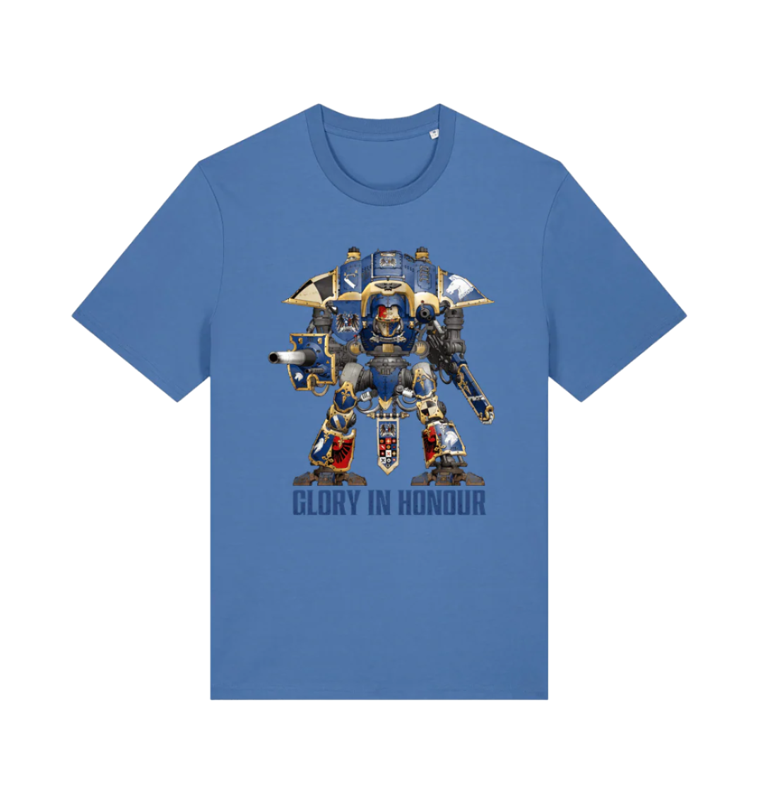 Bright Blue Printed T-shirt